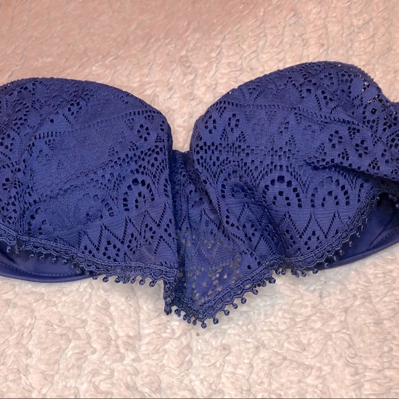 Victoria Secret strapless flounce bikini 34B/M - Picture 3 of 6